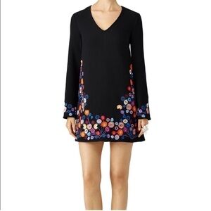 Tanya Taylor Black Nicolette Dress